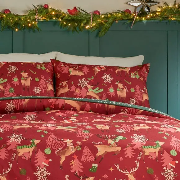 Duvet Day Sleigh Duvet Cover and Pillowcase Set 4