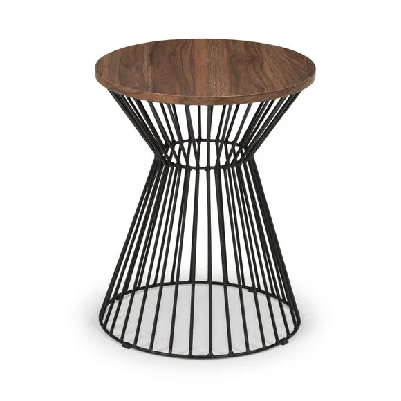 Jersey Round Wire Lamp Table 2