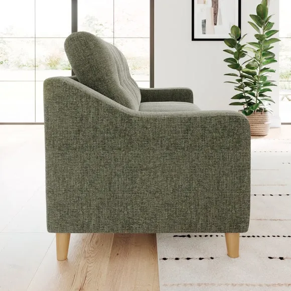 Baxter II Soft Texture Chenille 3 Seater Sofa 3