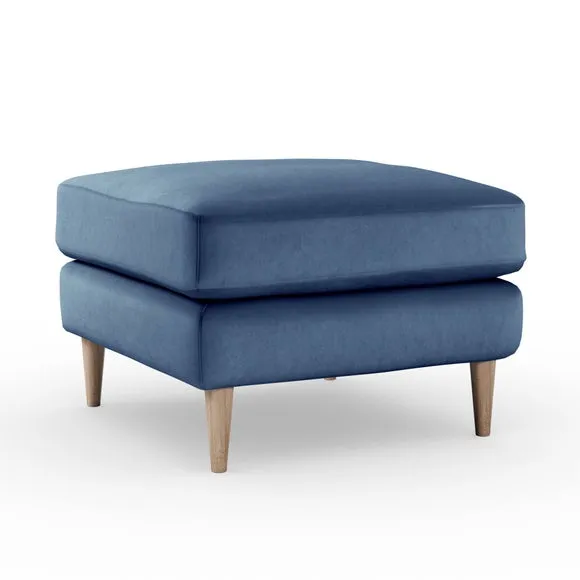 Sven Opulent Velvet Footstool 6