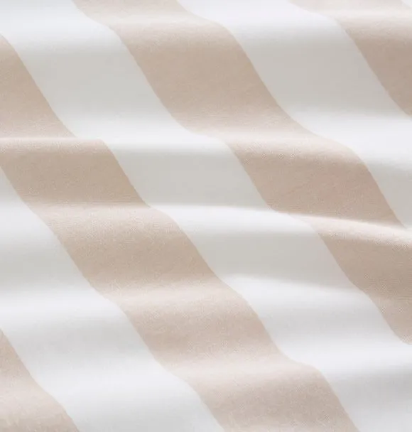 Maisie Woven Stripe 100% Cotton Duvet Cover & Pillowcase Set 2