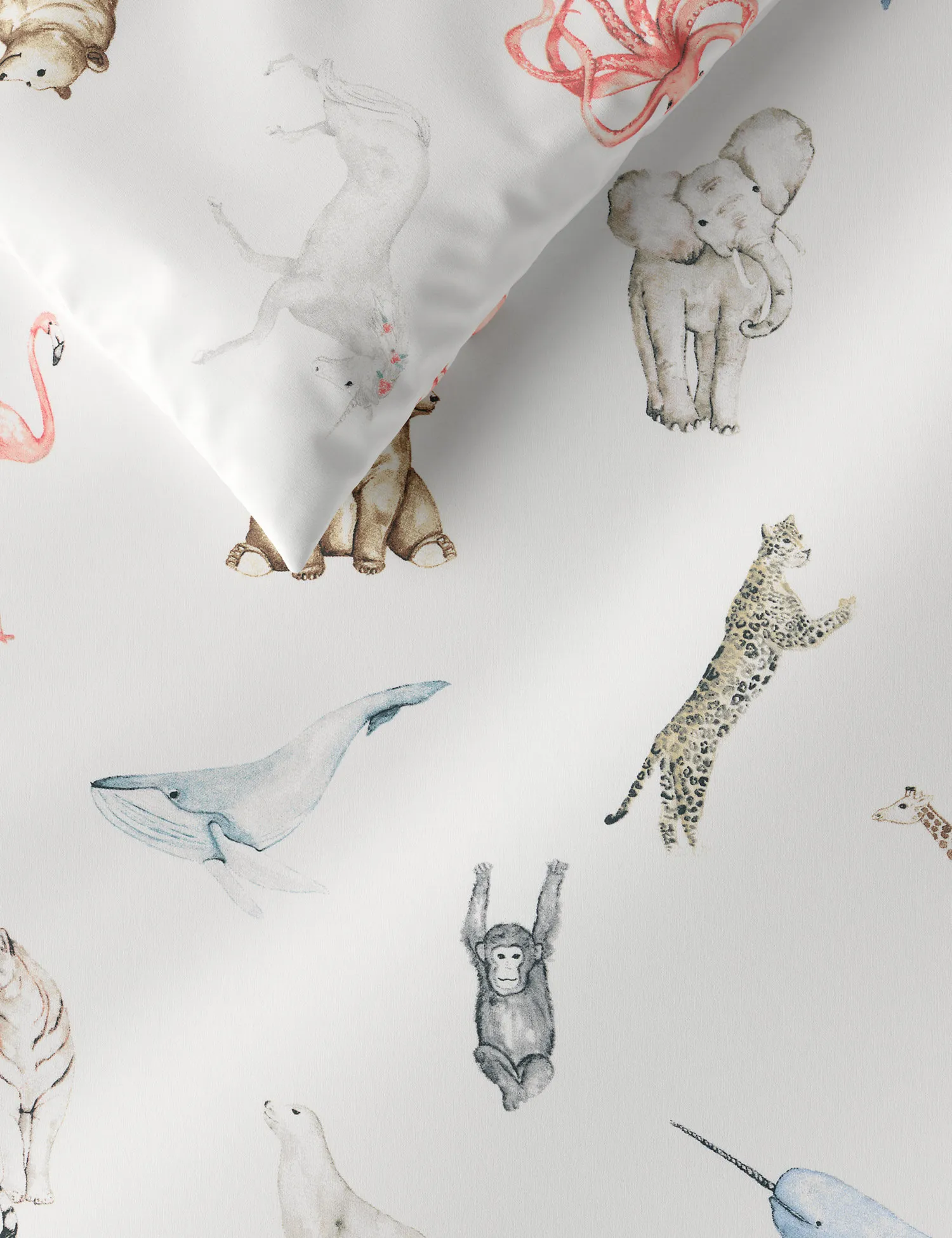 M&S Pure Cotton Animal Bedding Set