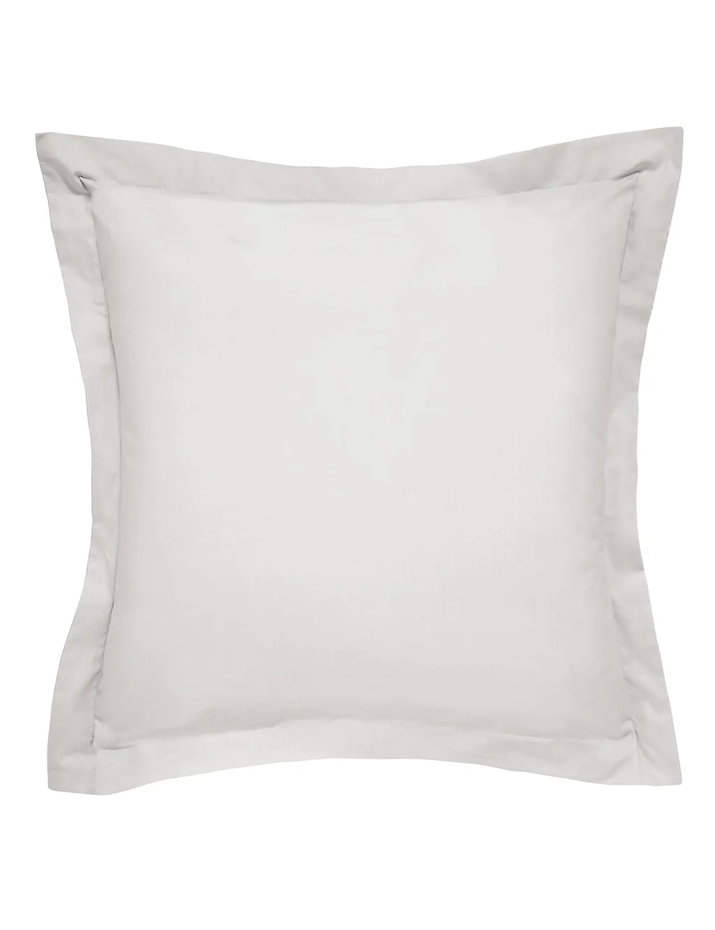 Bedeck of Belfast Pure Cotton Sateen Pillowcase Silver