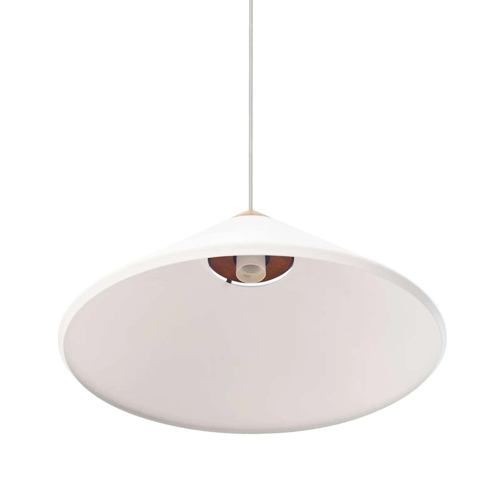 Nordlux Kinto Pendant Light White Metal Dining Room E27 Mains 42cm 4