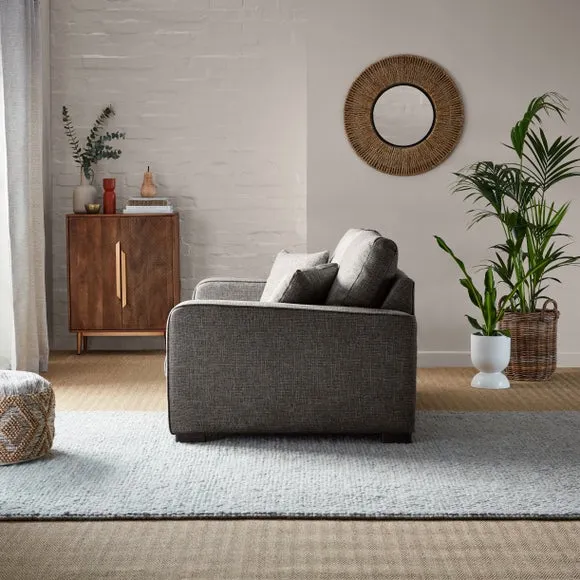 Carson Deep Sit Chunky Multi Weave 2 Seater Sofa 5