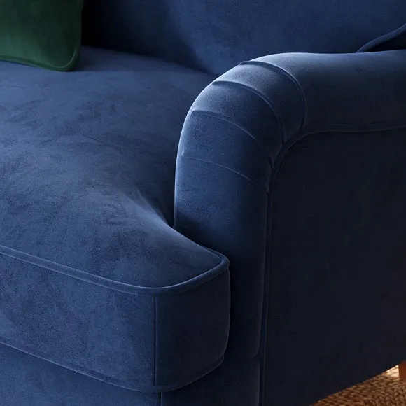 Beatrice II Matte Velvet Single Snuggle Sofa Bed 4