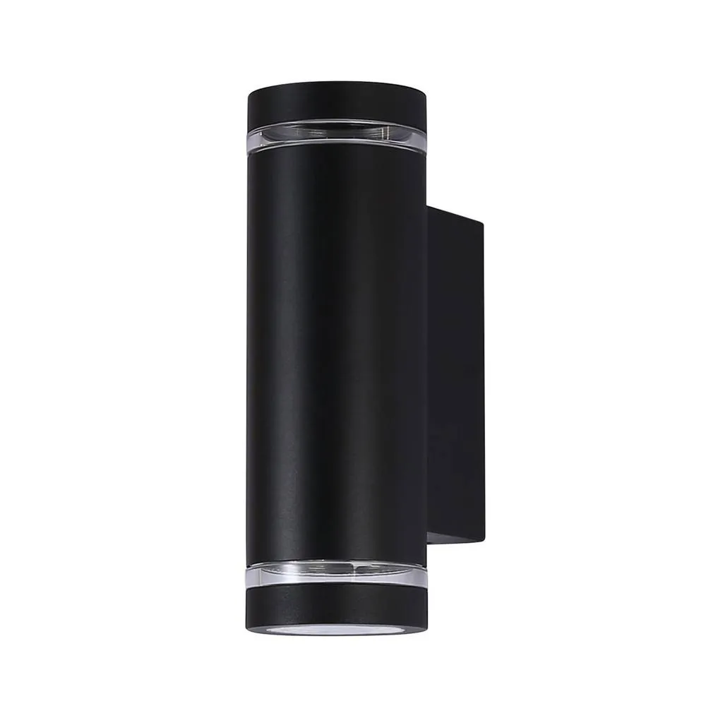 Netlighting Fondo GU10 Outdoor Up Down Wall Lamp Black 2xGU10 IP54