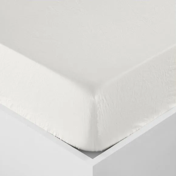 Soft Washed Cotton Fitted Sheet 2