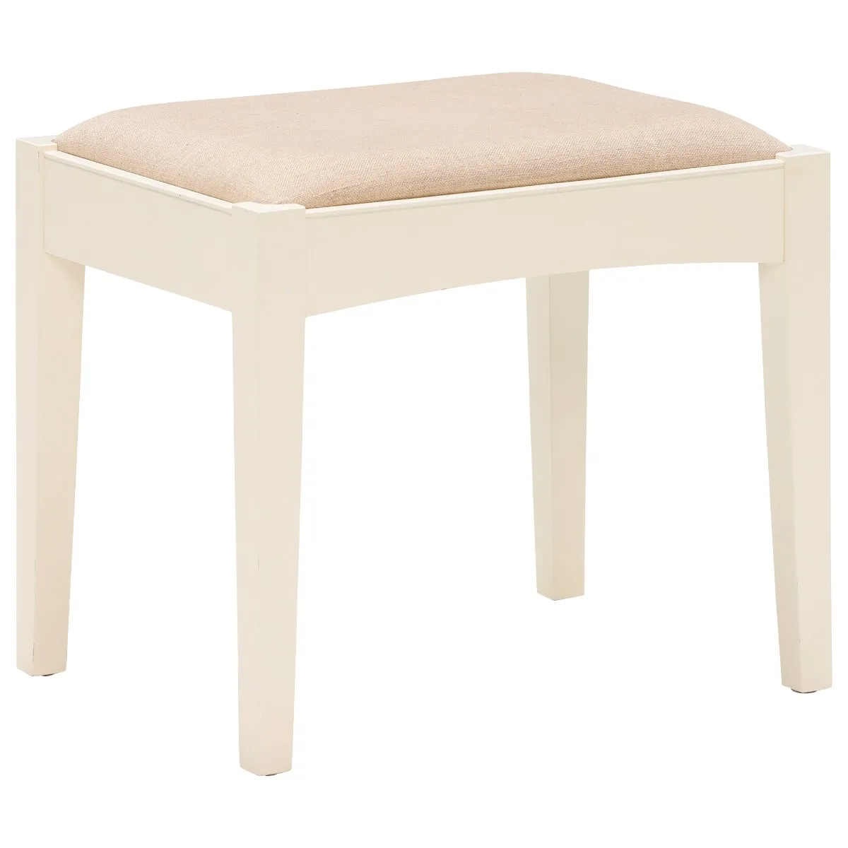Carrington Ivory Stool, Sand