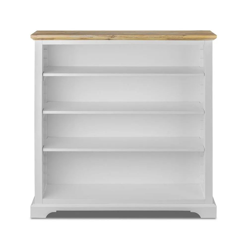 Statement Furniture Florence Bookcase with Adjustable Shelves, Fully Assembled Bookshelf in White 4