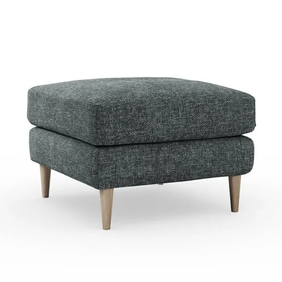Sven Chunky Chenille Footstool 6