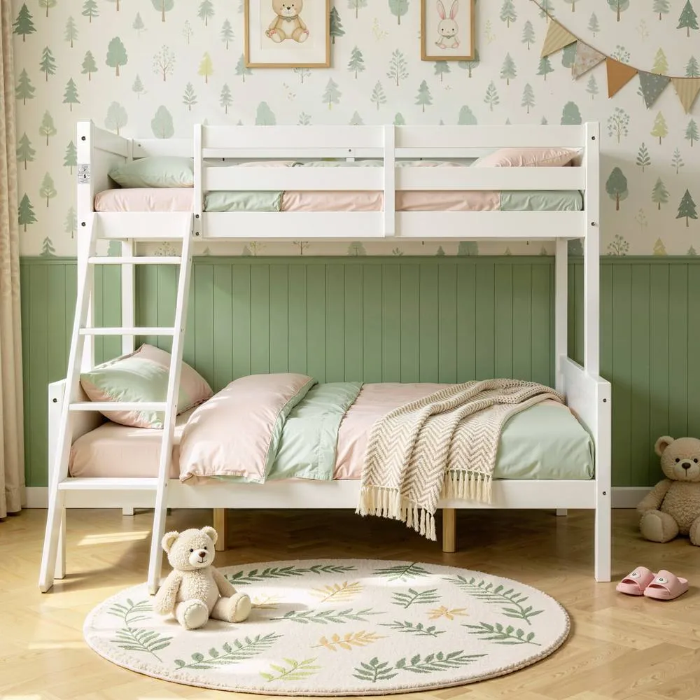 Comfy Living Ltd Enmore Triple Bunk bed in White 2