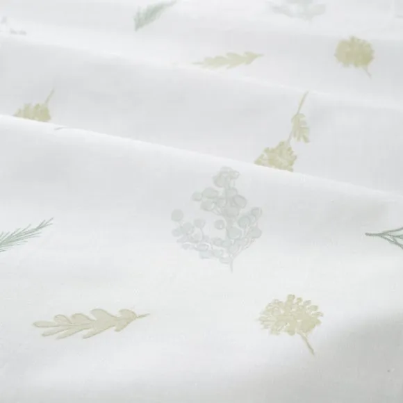 Floral Shadows 100% Cotton Duvet Cover and Pillowcase Set 6