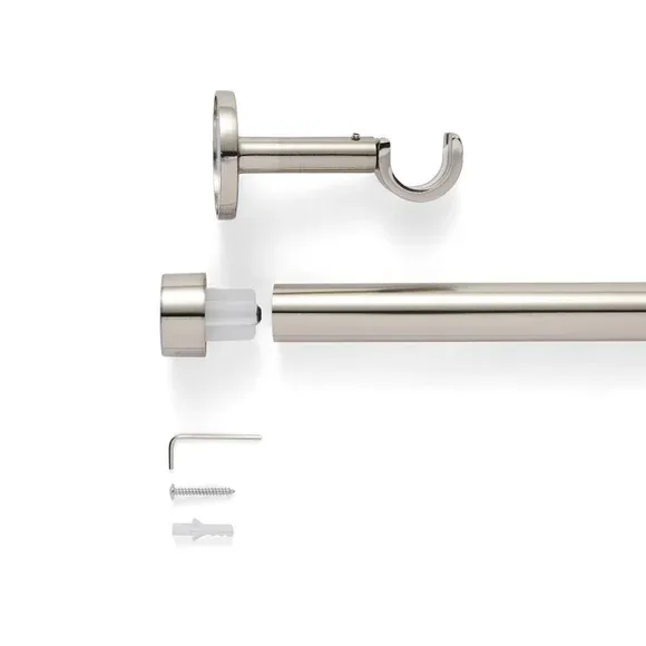 Trinity Fixed Metal Curtain Pole 3