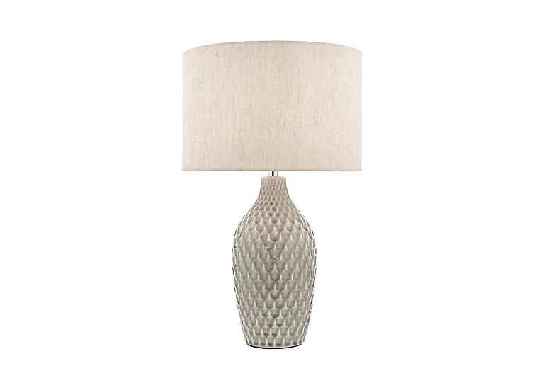 Heathfield Grey Table Lamp