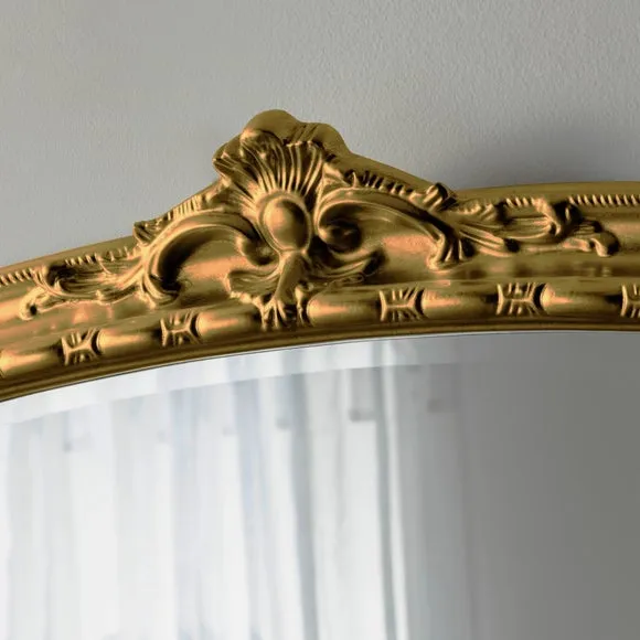 Yearn Victoria Arched Bevelled Overmantel Wall Mirror 3