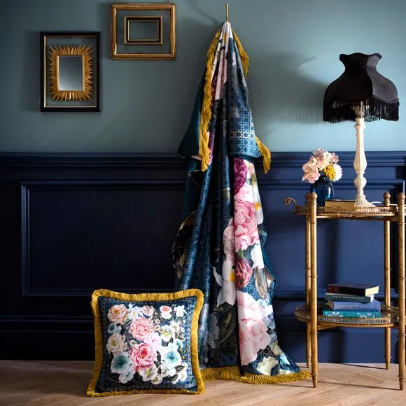 Laurence Llewelyn-Bowen Bouquet List Filled Square Cushion 5
