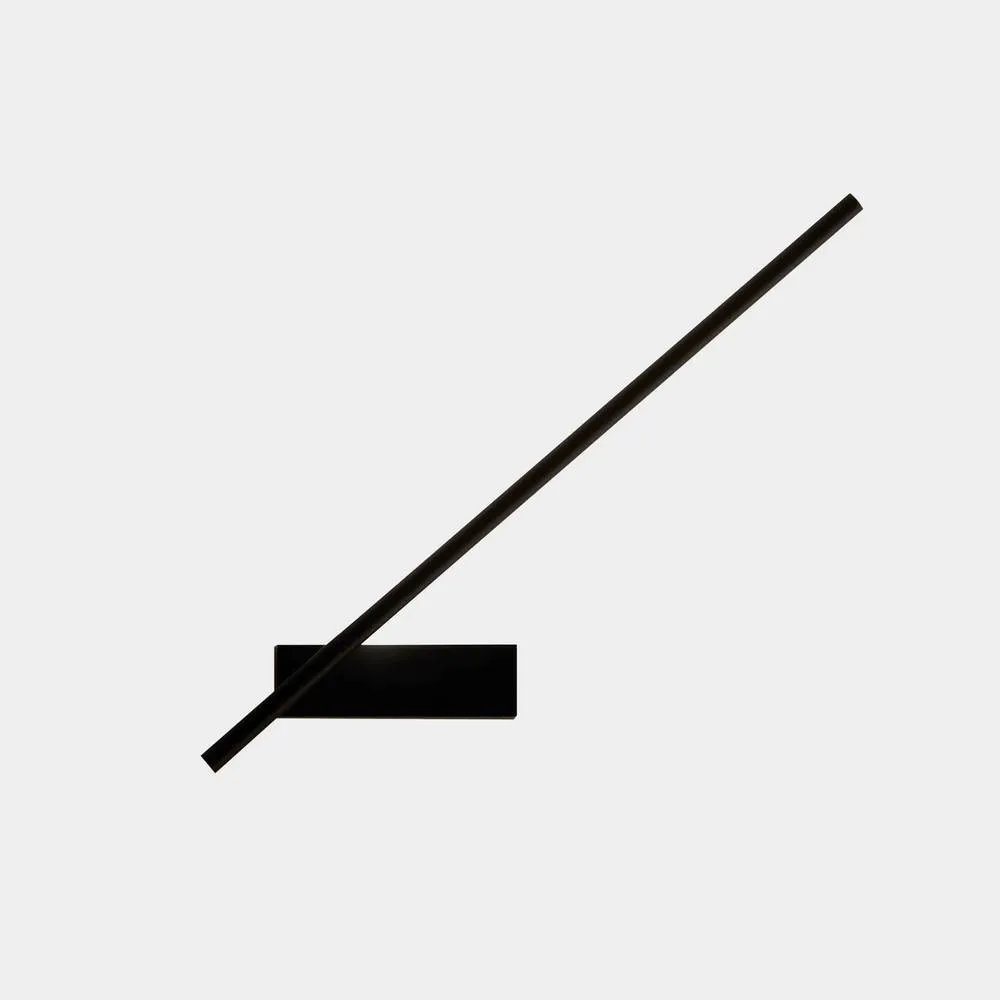 Netlighting Tubs Integrated LED Wall Lamp Black 8.4W 2700K On Off