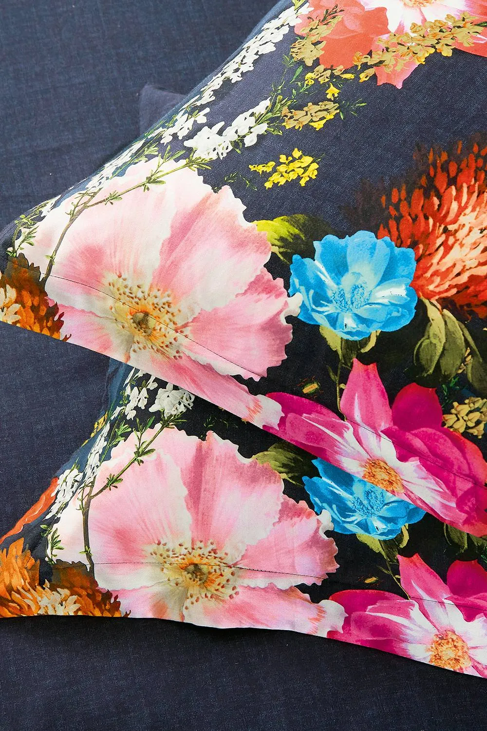 Ted Baker 'Berry Sundae' Cotton Duvet Cover Set in Navy 5