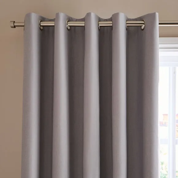 Berlin Blackout Eyelet Curtains 1