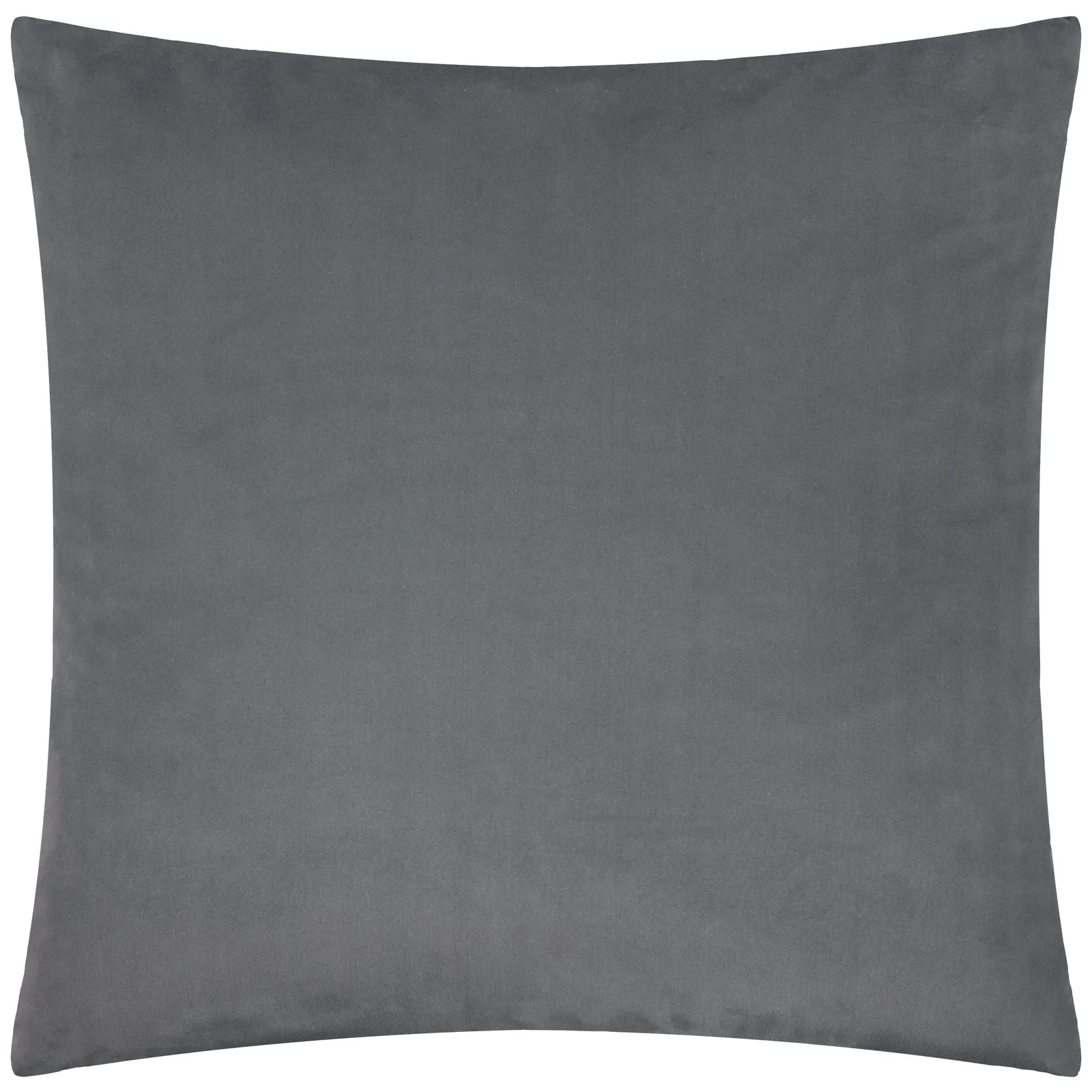 Paoletti Savoy Stripe Velvet Cushion in Charcoal 3