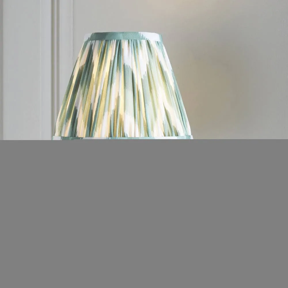 Netlighting Anvil Angle & Zigzag 16cm Wall Lamp Antique Brass Cotswold Green in Gold 2