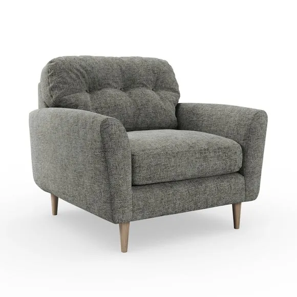 Sven Chunky Chenille Snuggle Chair 6