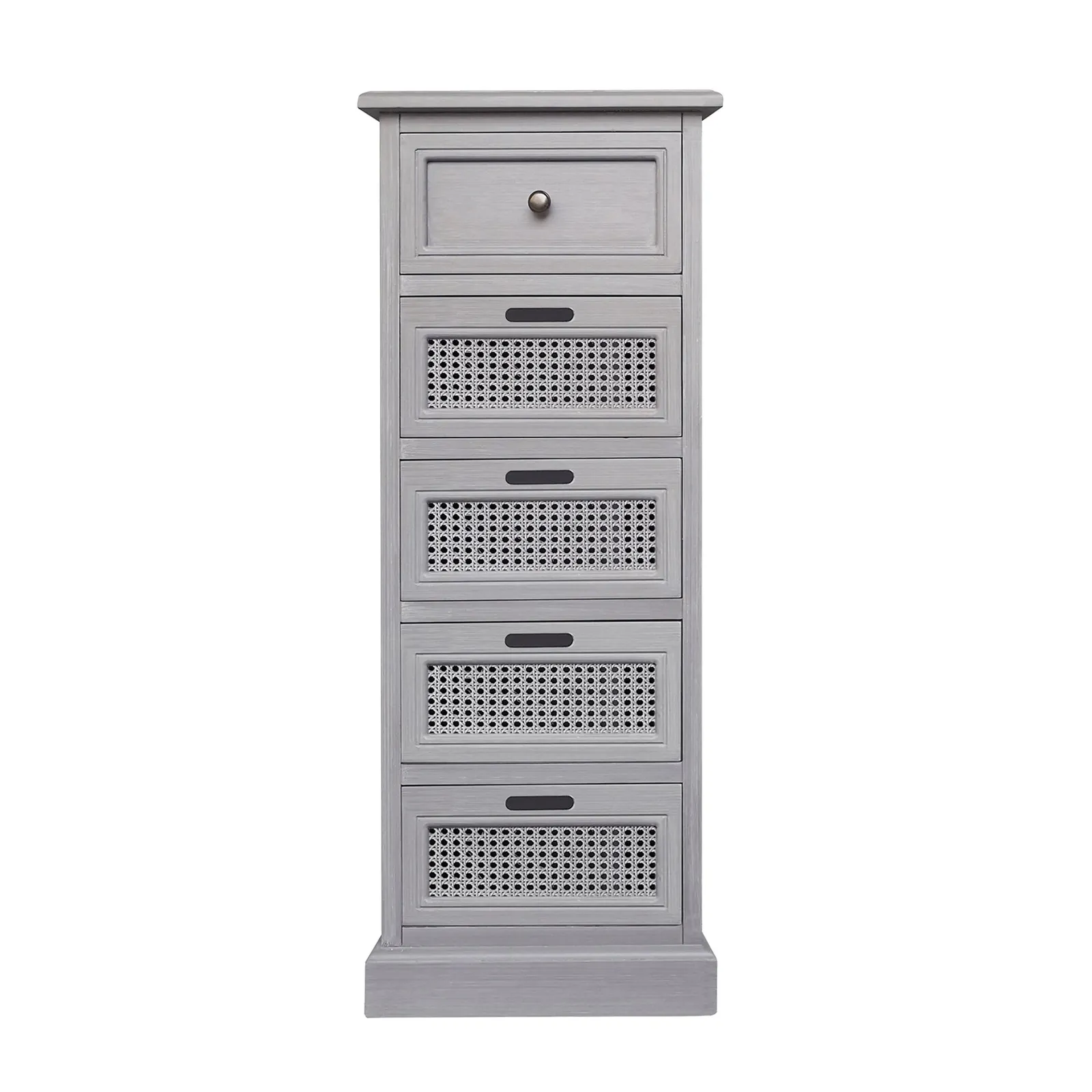 Lucy Cane Grey Tall Boy Grey