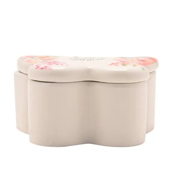 The Cottage Garden Butterfly Ceramic Trinket Box 5