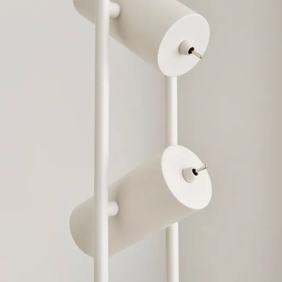 Kit Industrial 2 Light Adjustable Floor Lamp 3