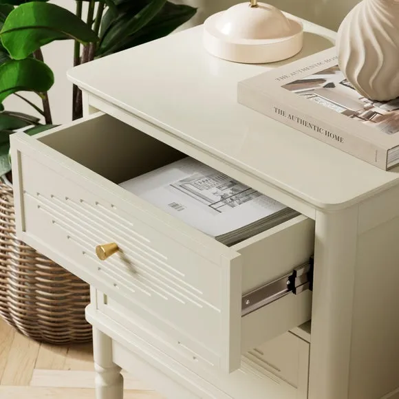 Ottilie 2 Drawer Bedside Table 3