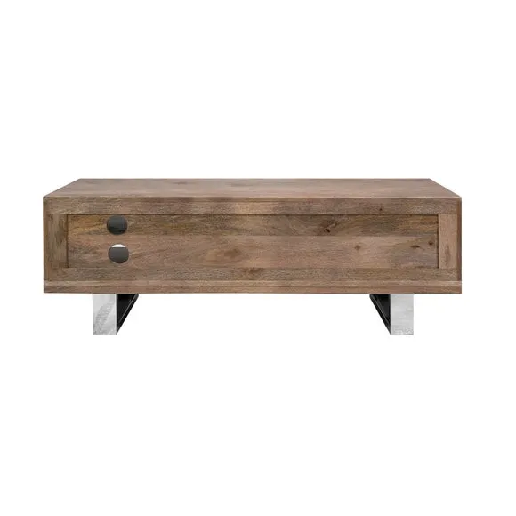 Indus Valley Railway Sleeper TV Unit for TVs up to 55" 5