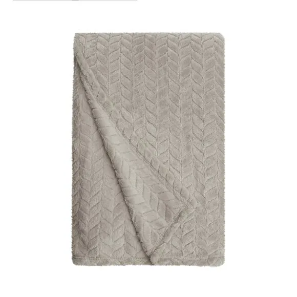 Amelia Recycled Throw Blanket, 200cm x 200cm 5