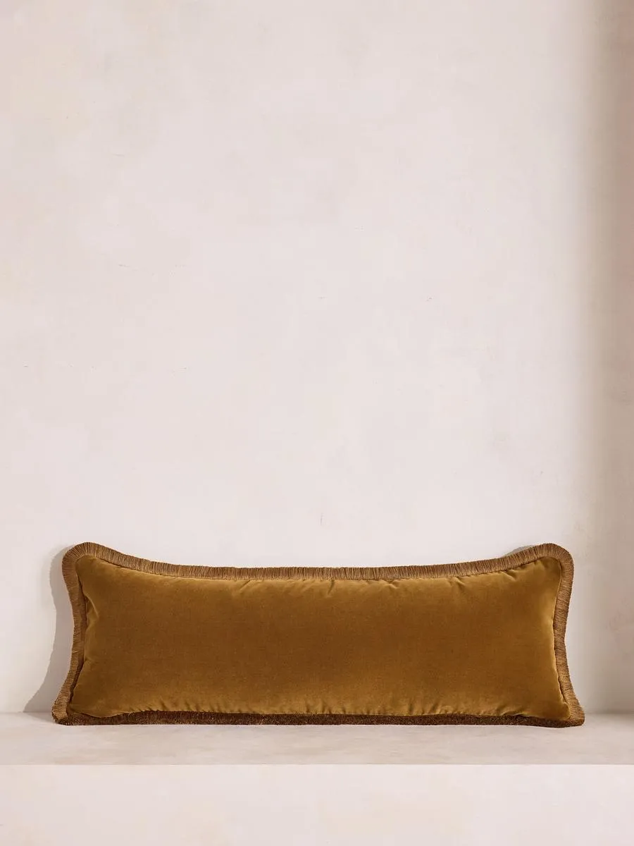 Margeaux Bolster Cushion, Mustard