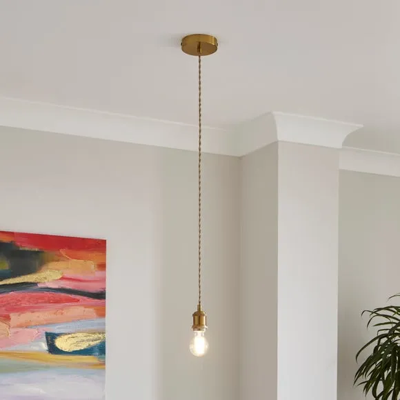 Charlie Industrial Adjustable Pendant Flex Ceiling Light Cable 1