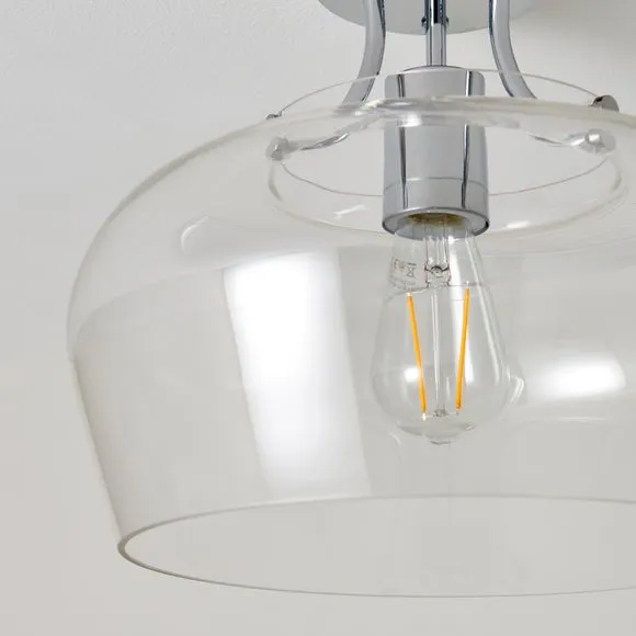Lilier Bathroom Flush Ceiling Light 3