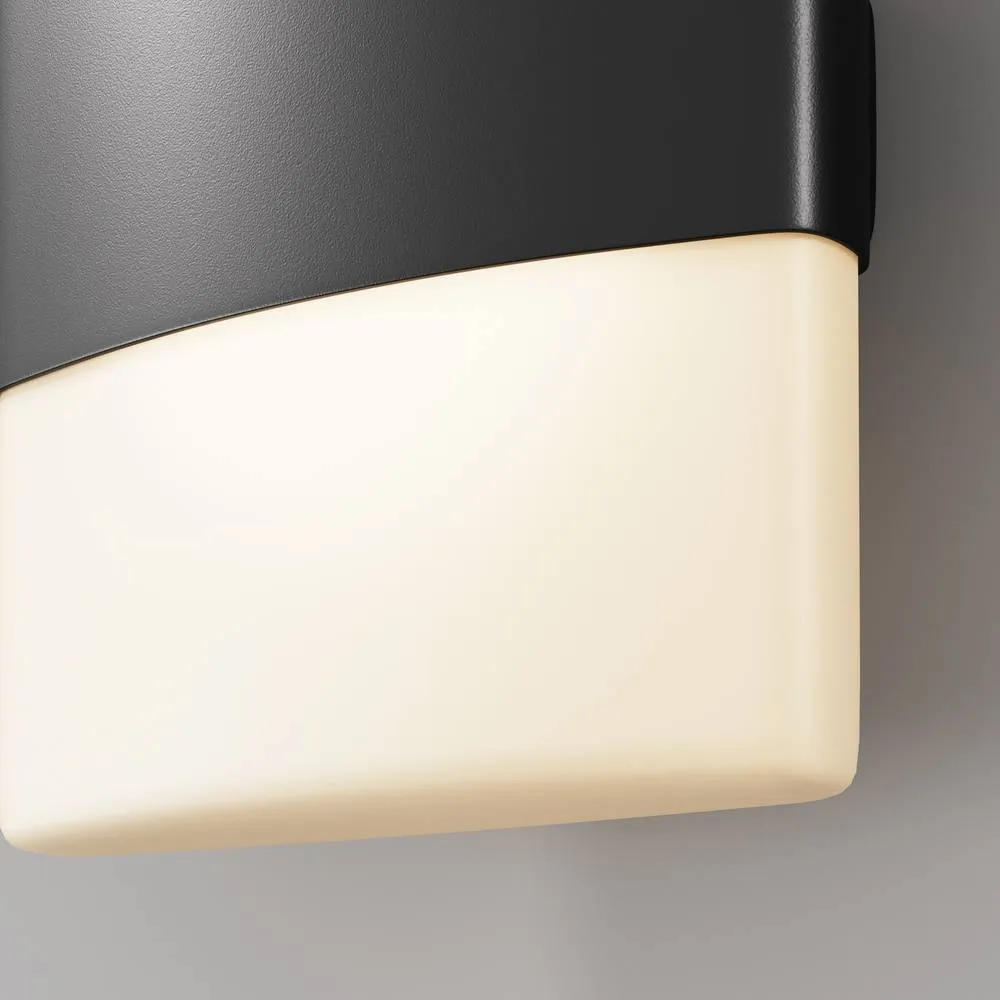 Netlighting Rom Up Down Outdoor Modern Wall Lamp Graphite 3000K 1300lm IP54 in Grey 2