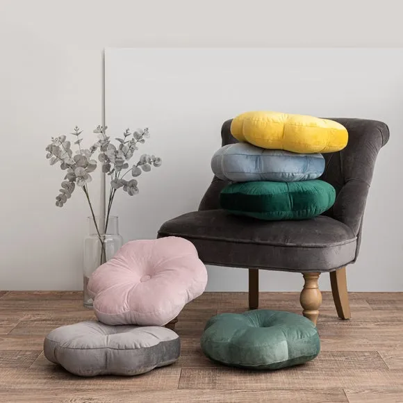 Flower Velvet Cushion 4