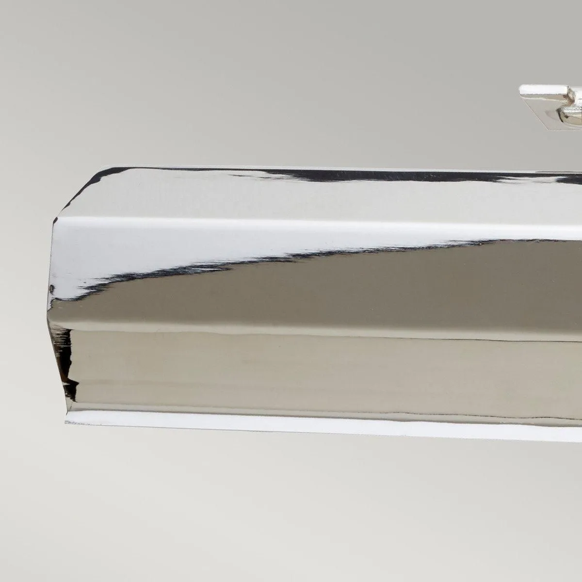 Netlighting Chawton 2 Light Medium Picture Wall Light Polished Nickel E14 in Grey 3