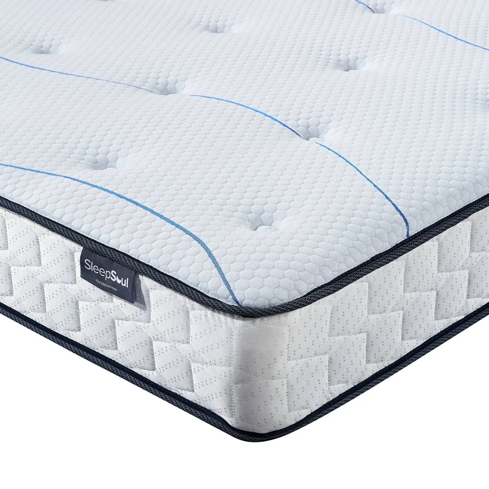 SleepSoul Air Open Spring and Memory Foam Mattress - 4ft Small Double (120 x 190 cm)