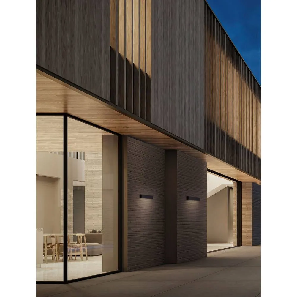 Netlighting Allure Outdoor Wall Down Lamp Sandy Black LED 8W 502lm IP65 3000K 2