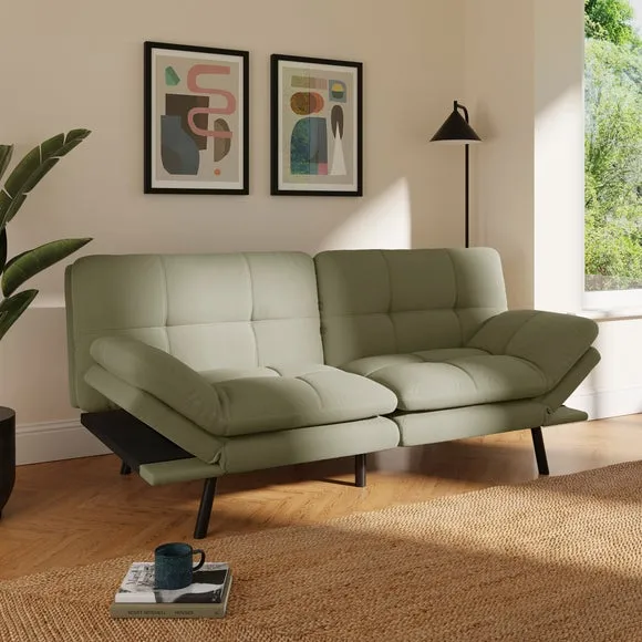 Harrison Quilted Chenille Clic Clac Sofa Bed 3
