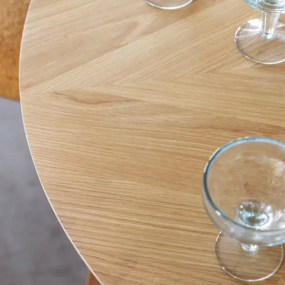 Manila 4 Seater Round Dining Table 3