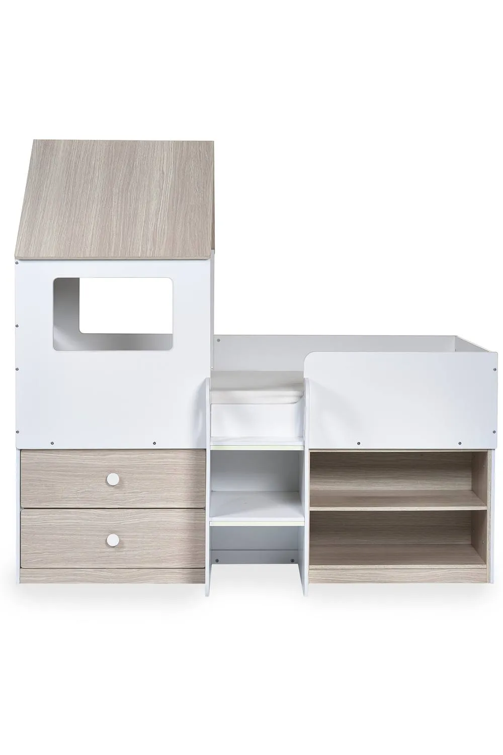 Julian Bowen Orpheus Treehouse Midsleeper Cabin Bed in Natural 5