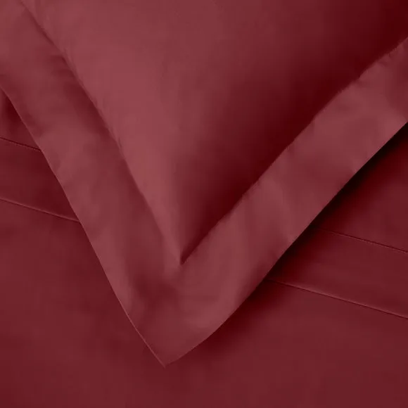 Dorma Crisp & Fresh 400 Thread Count Egyptian Cotton Percale Continental Pillowcase 2
