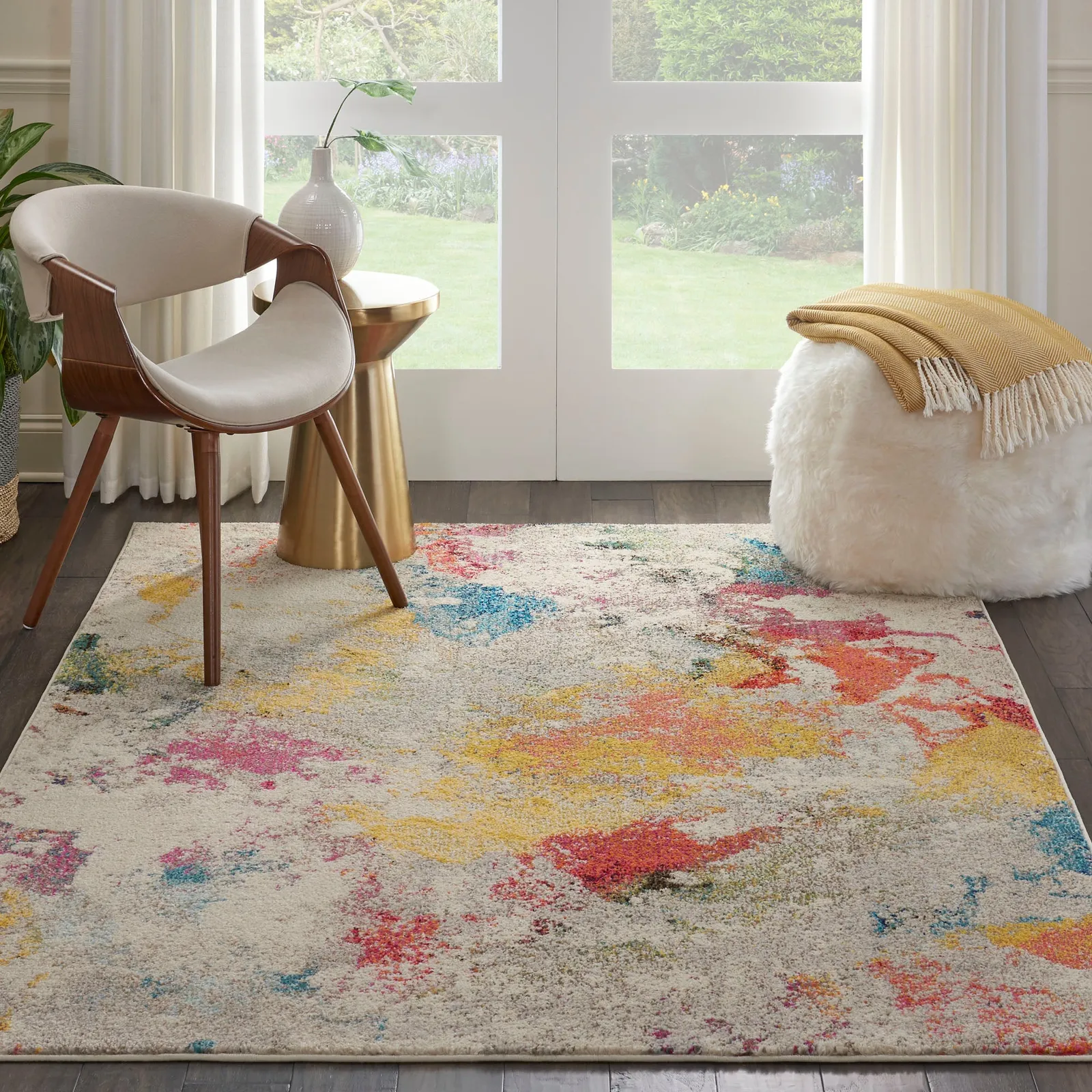 Ivory Celestial Rug 1