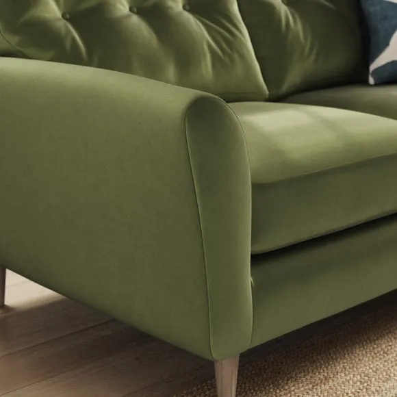 Sven Opulent Velvet 2 Seater Sofa 5