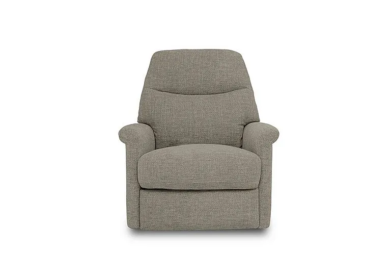 Compact Collection Lille Fabric Rocker Swivel Chair with Power Recliner - Sand