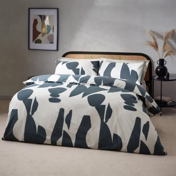 HÖEM Meta Cotton Rich Duvet Cover & Pillowcase Set 1