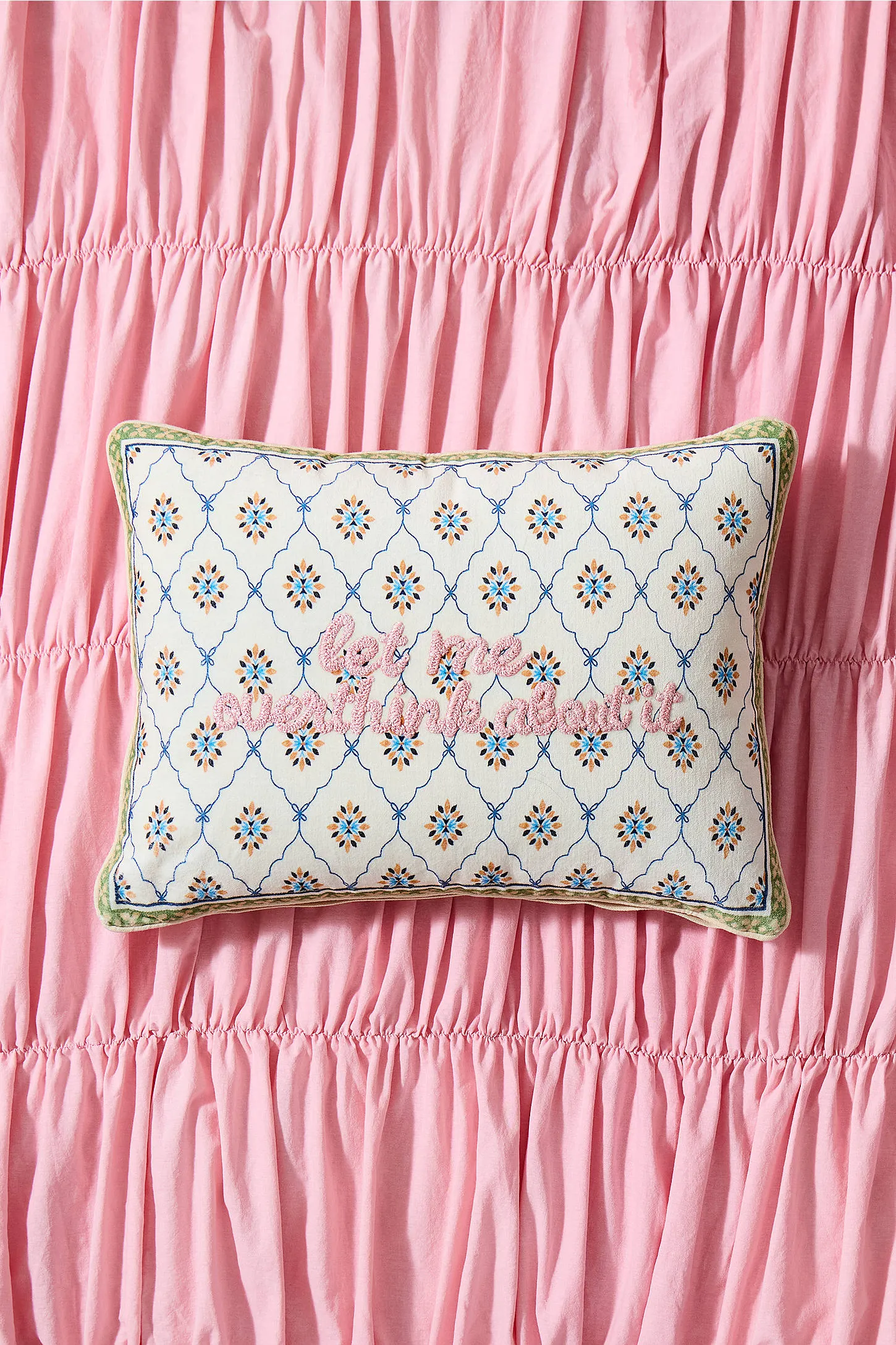 Let Me Overthink About It Cushion - Neutral